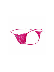 TANGA ENCAJE ROSA MOB SENSUAL TALLA S/M LENCERÍA DE LA MARCA MOB