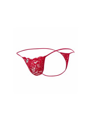 TANGA ENCAJE ROJO HOMBRE SENSUAL MARCA MOB TALLA S/M DE LA MARCA MOB