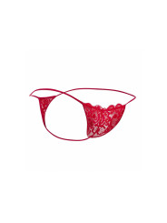 TANGA ENCAJE ROJO HOMBRE SENSUAL MARCA MOB TALLA S/M DE LA MARCA MOB