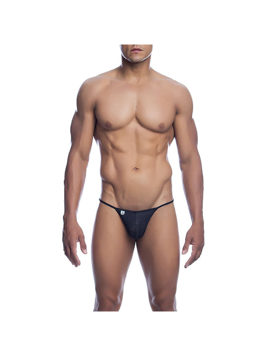 MOB V-STRING MICROFIBRA NEGRA TANGA MASCULINA TALLA S/M DE LA MARCA MOB