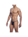 MOB V-STRING MICROFIBRA NEGRA TANGA MASCULINA TALLA S/M DE LA MARCA MOB