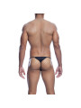 MOB V-STRING MICROFIBRA NEGRA TANGA MASCULINA TALLA S/M DE LA MARCA MOB