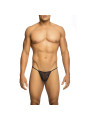 TANGA TRANSPARENTE TIPO T NEGRO LENCERÍA MASCULINA S/M DE LA MARCA MOB