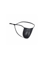 TANGA TRANSPARENTE TIPO T NEGRO LENCERÍA MASCULINA S/M DE LA MARCA MOB