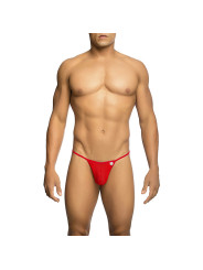TANGA TRANSPARENTE ROJO TIPO T PARA HOMBRE TALLA S/M DE LA MARCA MOB