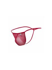 TANGA TRANSPARENTE ROJO TIPO T PARA HOMBRE TALLA S/M DE LA MARCA MOB