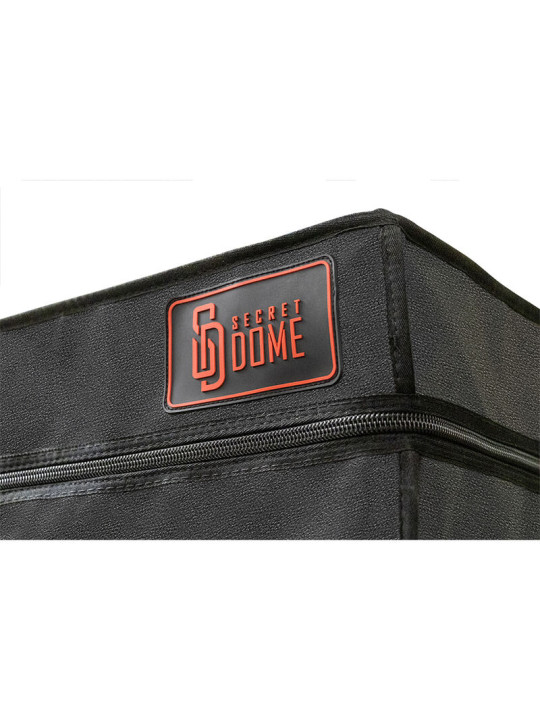 CABINA BUKKAKE SECRET DOME NEGRO ROJO PORTÁTIL LED DE LA MARCA SECRET DOME