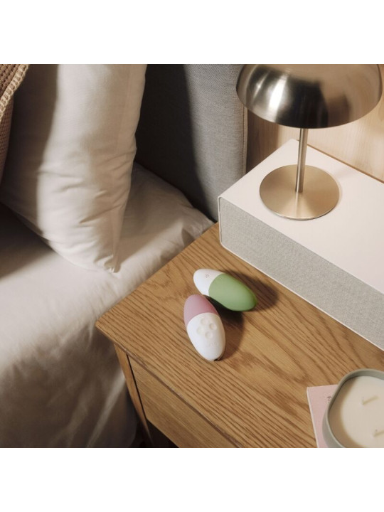 SIRI 3 MASAJEADOR CLITORIS VIBRACIÓN SONIDO PISTACHIO DE LA MARCA LELO