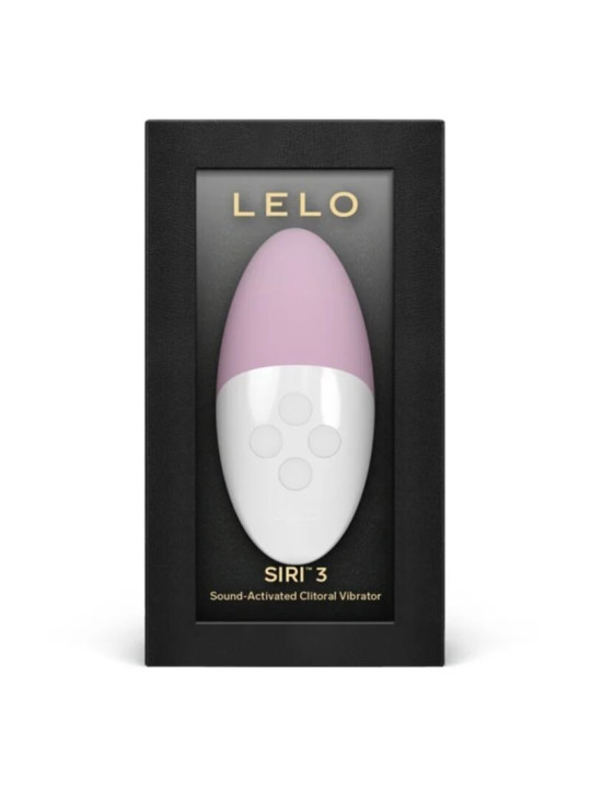 SIRI 3 MASAJEADOR CLITORIS VIBRACIÓN SONIDO ROSA DE LA MARCA LELO