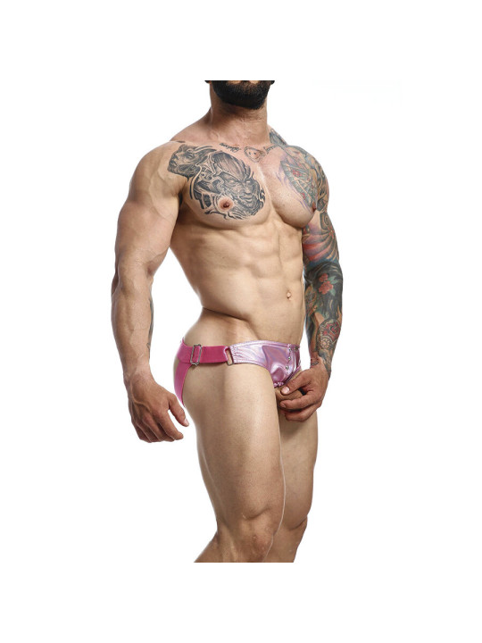 SUSPENSORIO ANILLO PENE ROSA CUERO SINTÉTICO TALLA ÚNICA DE LA MARCA MOB