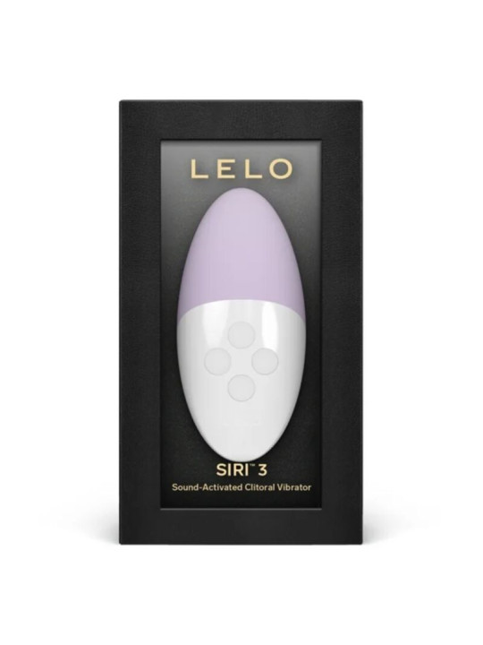 SIRI 3 MASAJEADOR CLITORIS VIBRACIÓN SONIDO LAVANDA DE LA MARCA LELO