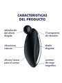 SATISFYER SPOT ON 2 VIBRADOR CLITORIS SILICONA NEGRO DE LA MARCA SATISFYER VIBRATOR