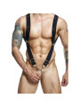 ARNÉS DUNGEON ESPALDA RECTA NEGRO TALLA ÚNICA SEXSHOP DE LA MARCA MOB