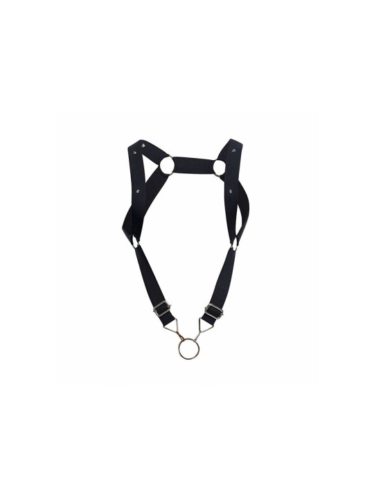 ARNÉS DUNGEON ESPALDA RECTA NEGRO TALLA ÚNICA SEXSHOP DE LA MARCA MOB