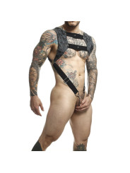 ARNÉS PENE ANILLO PLATEADO SUJECIÓN SEGURA BONDAGE DE LA MARCA MOB