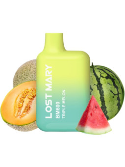 LOST MARY BM600 VAPER DESECHABLE SABOR TRIPLE MELÓN 2% DE LA MARCA LOST MARY