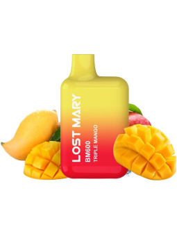 LOST MARY BM600 VAPER DESECHABLE NICOTINA 2% SABOR MANGO DE LA MARCA LOST MARY