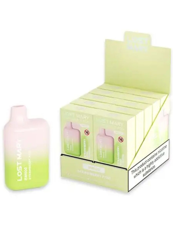 LOST MARY BM600 VAPER DESECHABLE SABOR FRESA KIWI 2% DE LA MARCA LOST MARY