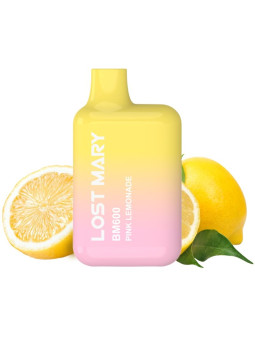 LOST MARY BM600 VAPER DESECHABLE SABOR LIMONADA ROSA DE LA MARCA LOST MARY