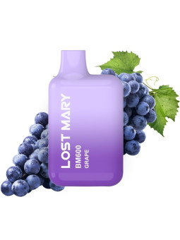 LOST MARY BM600 VAPER DESECHABLE SABOR UVA 2% NICOTINA DE LA MARCA LOST MARY