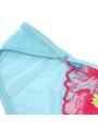 CONJUNTO LENCERÍA AZUL FLORAL SUJETADOR LIGUERO MALLA DE LA MARCA SUBBLIME SETS