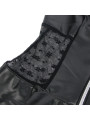 VESTIDO CUERO ENCAJE NEGRO AJUSTE PRECISO SUBBLIME S/M DE LA MARCA SUBBLIME DRESSES