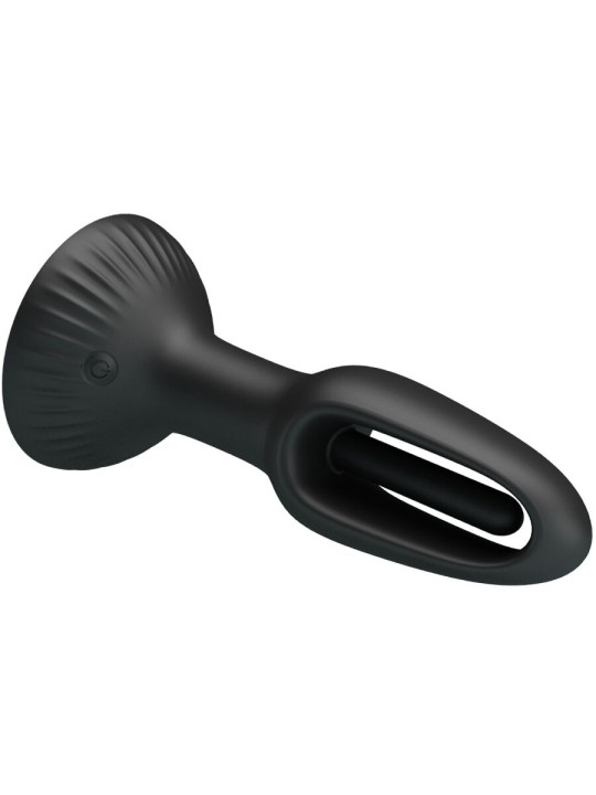 PRETTY LOVE HUBERT PLUG ANAL VIBRADOR 7 MODOS SILICONA DE LA MARCA PRETTY LOVE