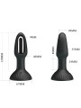 PRETTY LOVE HUBERT PLUG ANAL VIBRADOR 7 MODOS SILICONA DE LA MARCA PRETTY LOVE