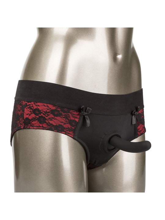 CALEXOTICS SCANDAL BRAGAS ARNÉS DIDLO SEXO SIN ENTREPIERNAS DE LA MARCA CALEXOTICS