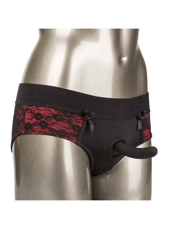 CALEXOTICS SCANDAL BRAGAS ARNÉS DIDLO SEXO SIN ENTREPIERNAS DE LA MARCA CALEXOTICS