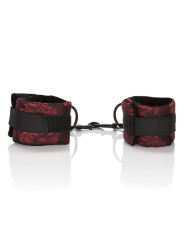 CALEXOTICS SCANDAL ESPOSAS SUAVES AJUSTABLES BONDAGE ROJO DE LA MARCA CALEXOTICS