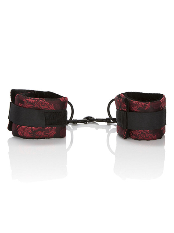 CALEXOTICS SCANDAL ESPOSAS SUAVES AJUSTABLES BONDAGE ROJO DE LA MARCA CALEXOTICS