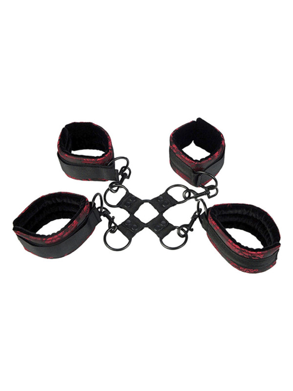CALEXOTICS ESPOSAS BONDAGE AJUSTABLES HOG TIE SCANDAL DE LA MARCA CALEXOTICS