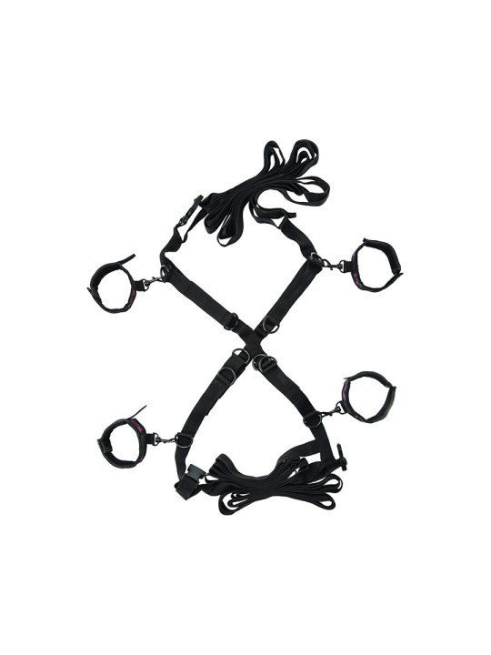 CALEXOTICS SET ATADURAS BONDAGE CAMA AJUSTABLE ESPOSAS DE LA MARCA CALEXOTICS