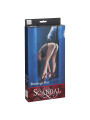 CALEXOTICS SCANDAL BARRA BONDAGE NEGRA ROJA PLEGABLE DE LA MARCA CALEXOTICS