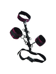 COLLAR BONDAGE CALEXOTICS SUJECIÓN AJUSTABLE ESPOSAS DE LA MARCA CALEXOTICS