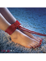 CUERDA BONDAGE BDSM ROJA 10M CALEXOTICS SCANDAL SHIBARI DE LA MARCA CALEXOTICS