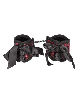 CALEXOTICS ESPOSAS BONDAGE CORSÉ ROJO NEGRO AJUSTABLES DE LA MARCA CALEXOTICS
