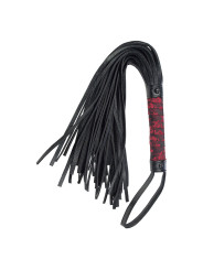 LÁTIGO BDSM CALEXOTICS SCANDAL ROJO Y NEGRO PVC DE LA MARCA CALEXOTICS