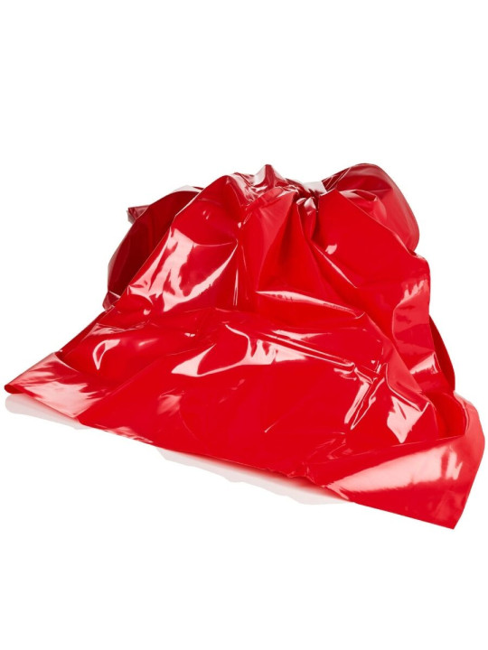 SÁBANA ERÓTICA PVC ROJA IMPERMEABLE CALEXOTICS SCANDAL DE LA MARCA CALEXOTICS