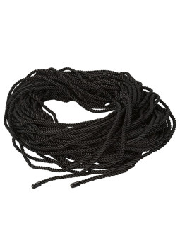 CUERDA BDSM SCANDAL NEGRA 50M CALEXOTICS SHIBARI BONDAGE DE LA MARCA CALEXOTICS