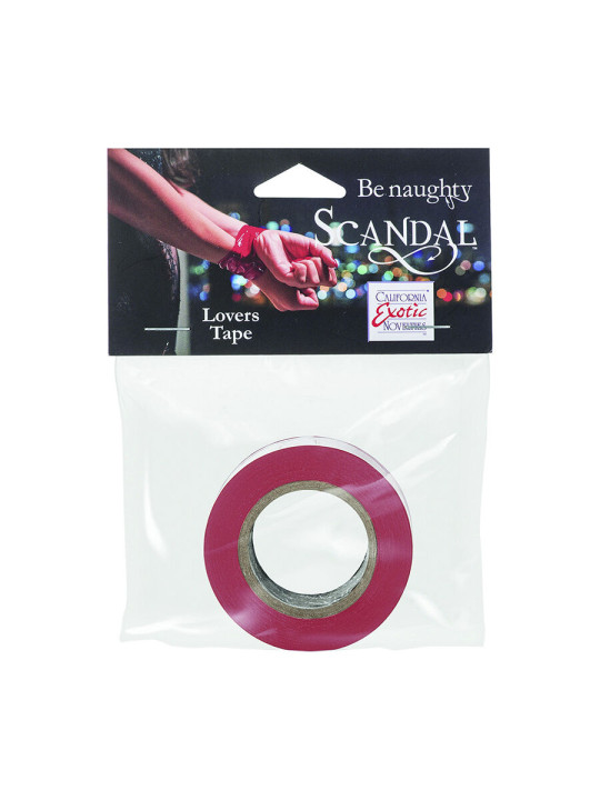 CALEXOTICS SCANDAL CINTA BONDAGE ROJA AUTOADHESIVA DE LA MARCA CALEXOTICS