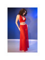 CONJUNTO LENCERÍA ROJO CHILIROSE TOP ATADO Y PANTALONES DE LA MARCA CHILIROSE SETS
