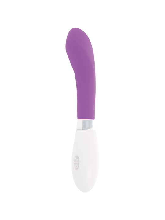 VIBRADOR JOHN CURVA ERÓGENA 10 MODOS SILICONA SEGURA DE LA MARCA GLOSSY