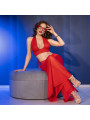 CONJUNTO LENCERÍA ROJO CHILIROSE TOP ATADO Y PANTALONES DE LA MARCA CHILIROSE SETS