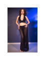 CONJUNTO LENCERÍA SENSUAL TRANSPARENTE CHILIROSE NEGRO DE LA MARCA CHILIROSE SETS