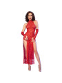 CHILIROSE VESTIDO ENCAJE ROJO GUANTES TANGA SEDUCCIÓN DE LA MARCA CHILIROSE DRESSES