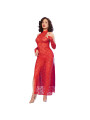 CHILIROSE VESTIDO ENCAJE ROJO GUANTES TANGA SEDUCCIÓN DE LA MARCA CHILIROSE DRESSES