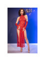CHILIROSE VESTIDO ENCAJE ROJO GUANTES TANGA SEDUCCIÓN DE LA MARCA CHILIROSE DRESSES