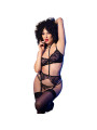 CONJUNTO LENCERÍA NEGRO ENCAJE FLORAL CHILIROSE TALLA S DE LA MARCA CHILIROSE SETS